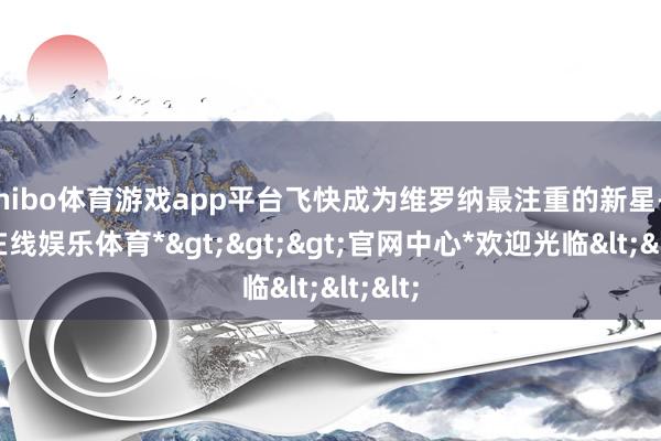 shibo体育游戏app平台飞快成为维罗纳最注重的新星-*世博在线娱乐体育*>>>官网中心*欢迎光临<<<