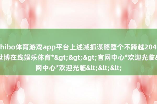 shibo体育游戏app平台上述减抓谋略整个不跨越20498574股-*世博在线娱乐体育*>>>官网中心*欢迎光临<<<